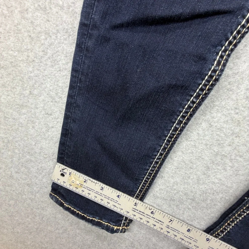 Silver Jeans‎ Co Suki High Super Skinny Dark Wash Denim Jeans W28 L31 - Picture 2 of 9